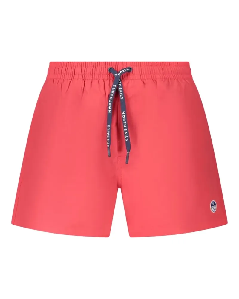 North Sails drawstring-waistband swim shorts - Rot Rot