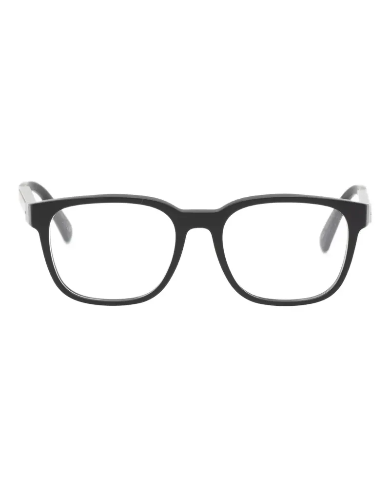 Bulgari square-frame glasses - Schwarz Schwarz