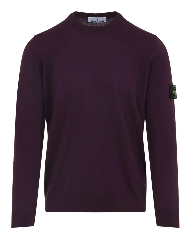 Stone Island Klassischer Pullover - Violett Violett