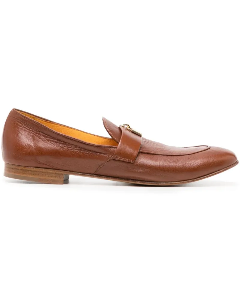 MADISON.MAISON Lock Woody Loafer Braun