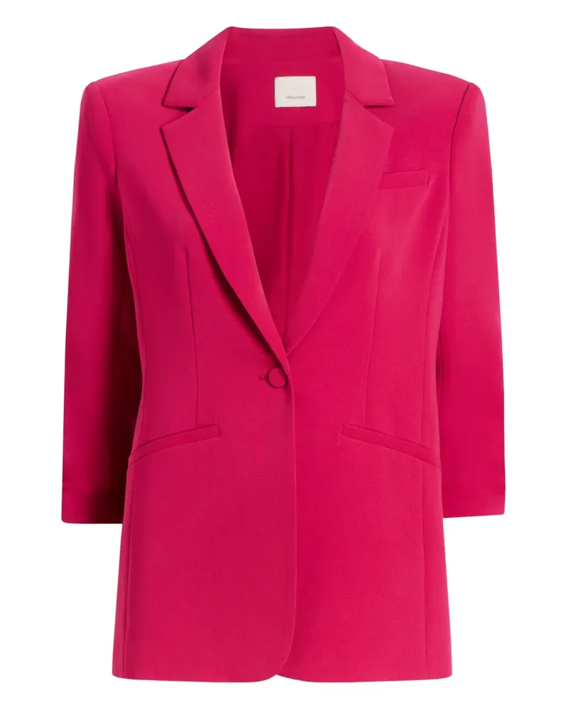 Cinq à Sept Khloe Blazer aus Krepp - Rosa Rosa