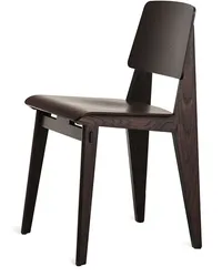 Vitra Chaise Tout Bois' Stuhl Braun