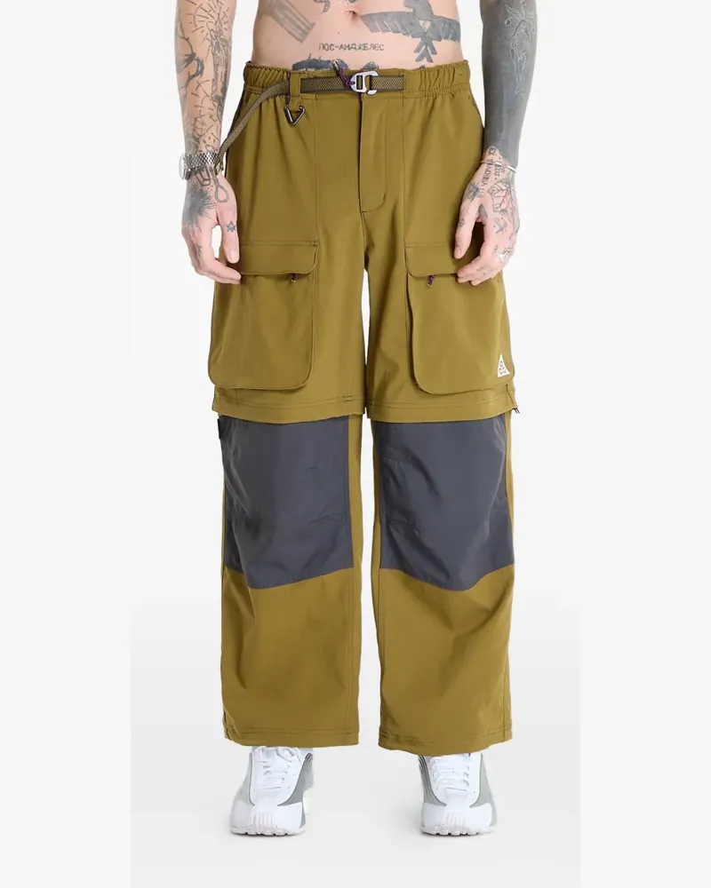 Nike zip cargo trousers - Grün Grün