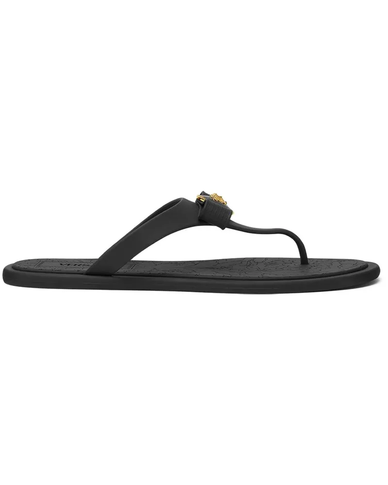 Versace Gianni Ribbon Sandalen - Schwarz Schwarz