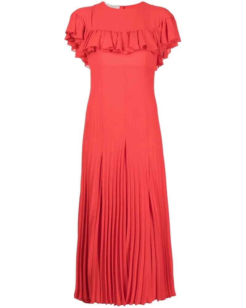 Philosophy Di Lorenzo Serafini Kleid mit Falten - Rot Rot