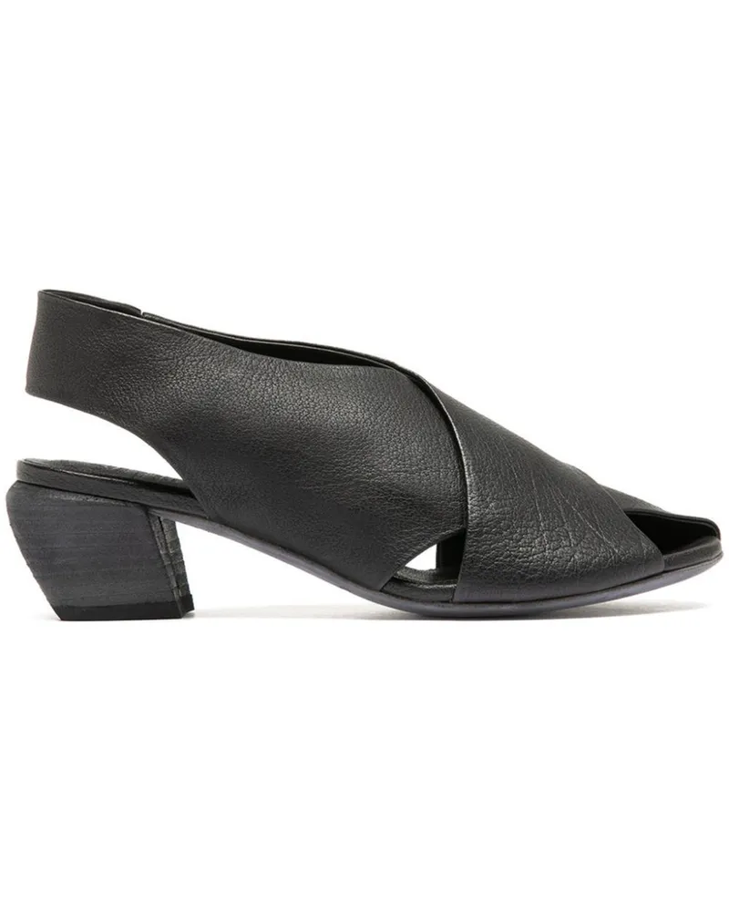 Officine Creative Italia Sandalen aus Leder - Schwarz Schwarz