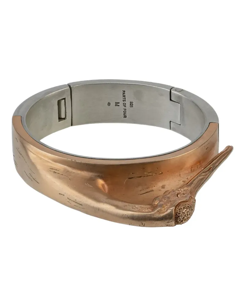 Parts Of Four x Dualflow Sistema Armband - Silber Silber
