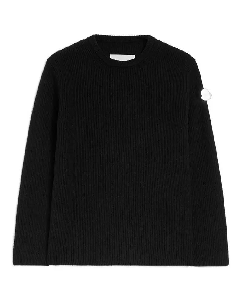 Jil Sander x Moncler ribbed sweater - Schwarz Schwarz