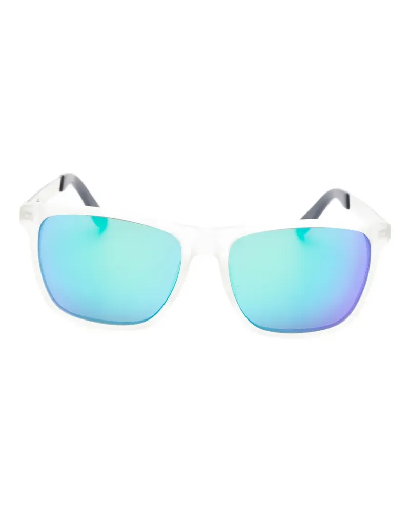 Tommy Hilfiger square-frame mirrored sunglasses - Weiß Weiß
