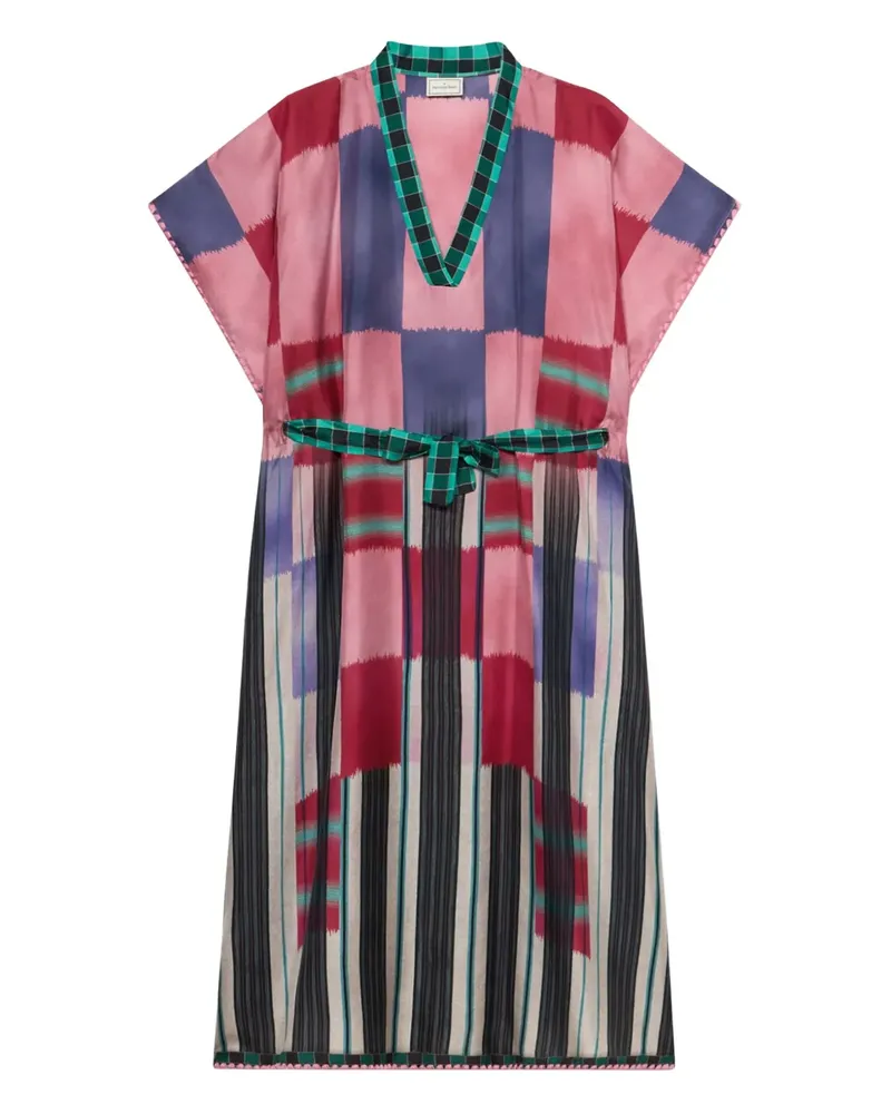 Pierre-Louis Mascia Aloe Kleid mit Gürtel - Rosa Rosa