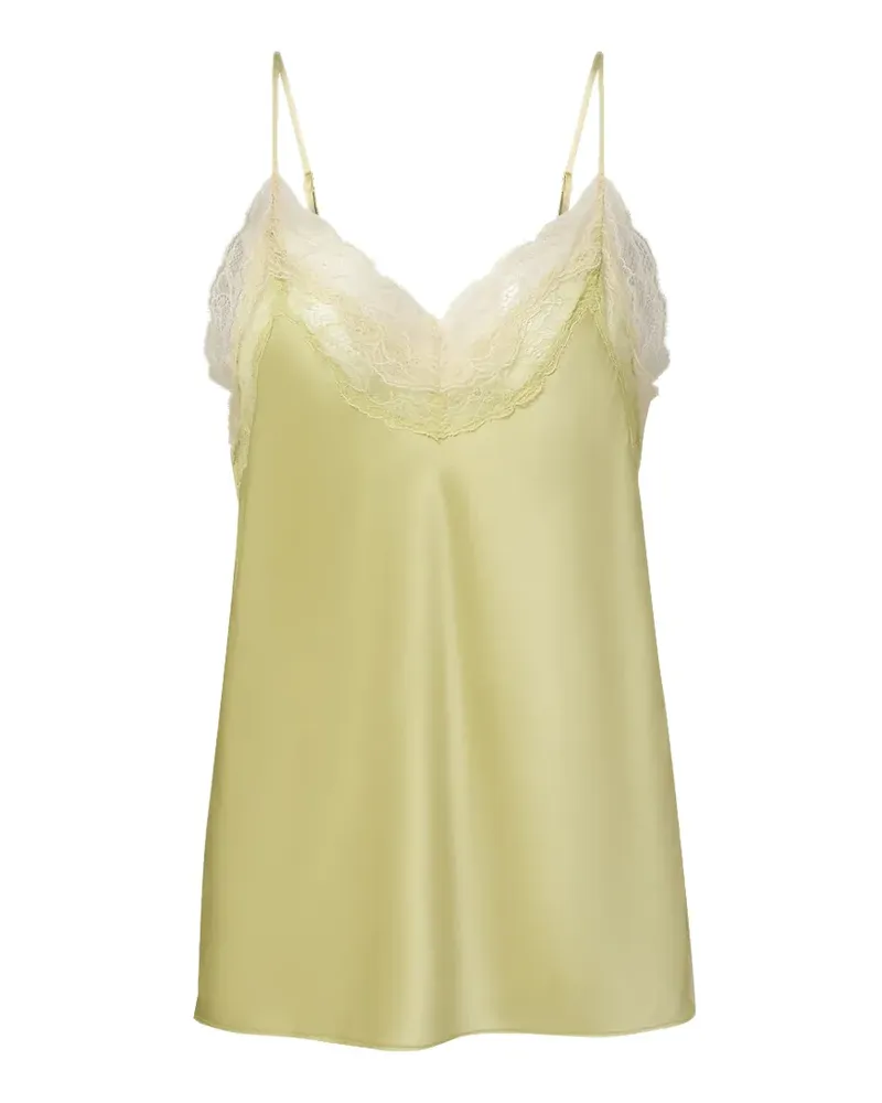 Veronica Beard Johanan lace-trim top - Grün Grün