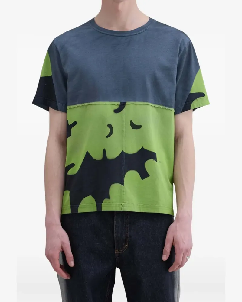 Eckhaus Latta Lapped T-shirt - Grün Grün