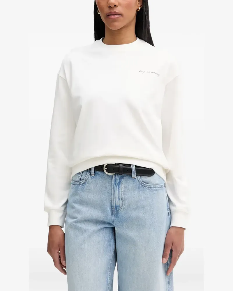 Marc O'Polo graphic-print sweatshirt - Weiß Weiß