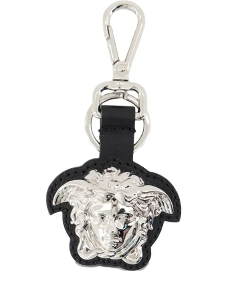 Versace Schlüsselanhänger mit Medusa-Kopf - Schwarz Schwarz