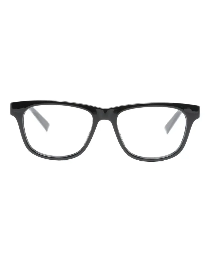 Gucci Brille mit eckigem Gestell - Schwarz Schwarz