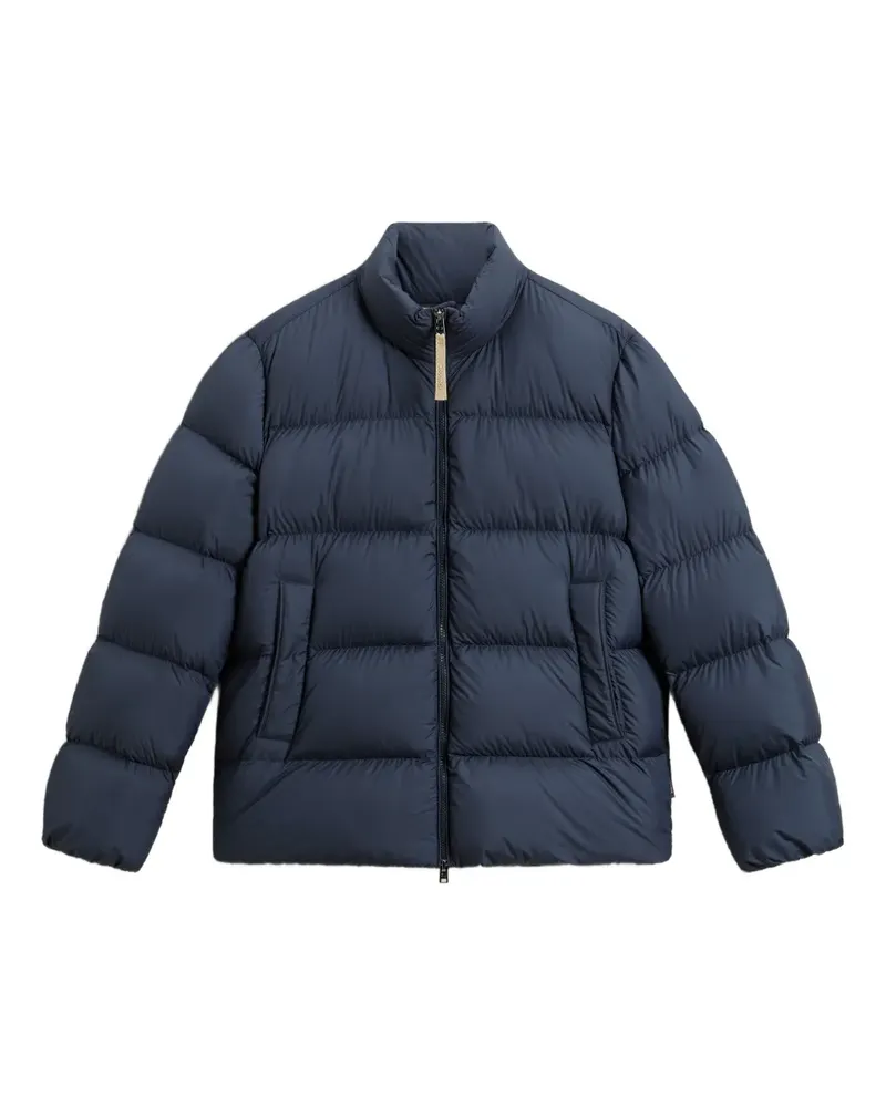 Woolrich Gesteppte Jacke mit Stehkragen - Blau Blau