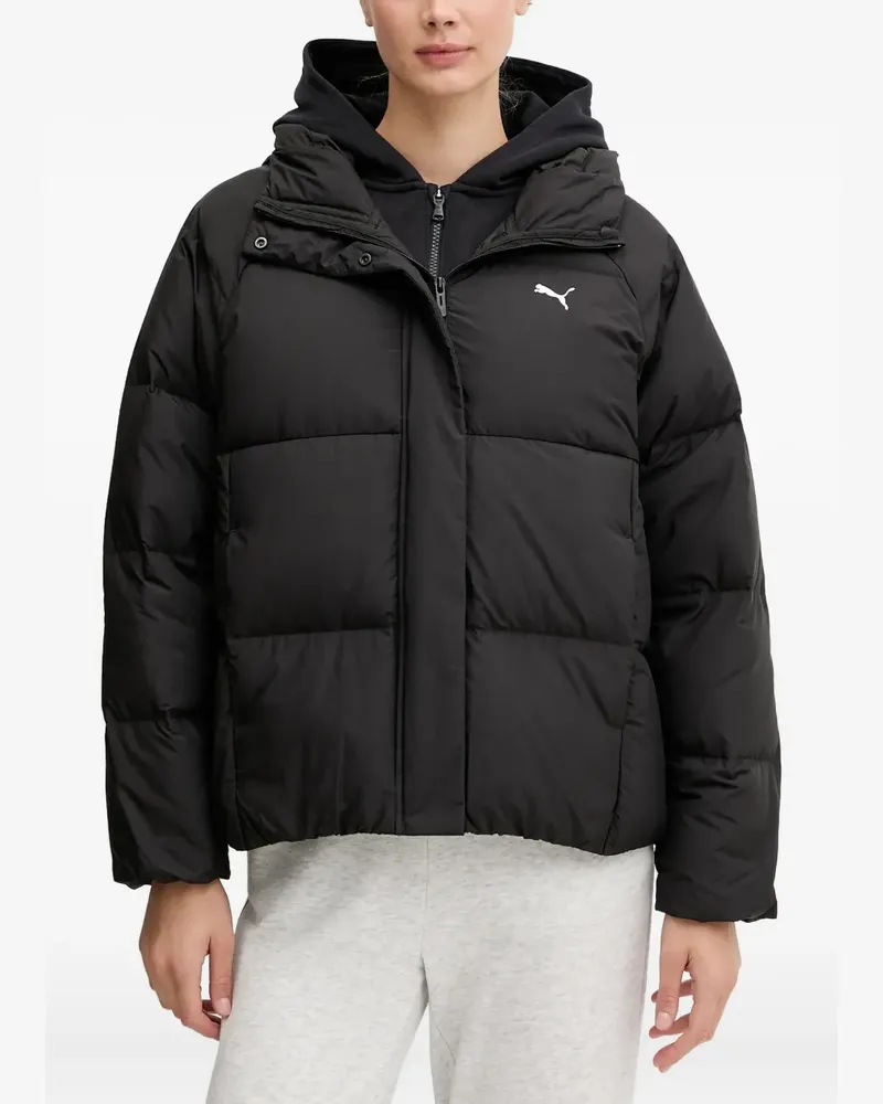Puma Kapuzenjacke mit Logo - Schwarz Schwarz