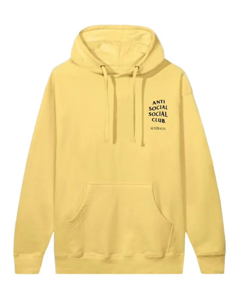 Anti Social Social Club Australia Hoodie - Gelb Gelb