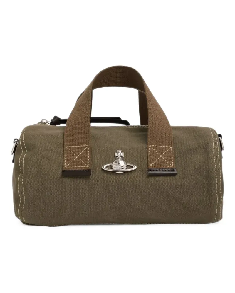 Vivienne Westwood Paul Cylinder orb-motif tote bag - Grün Grün