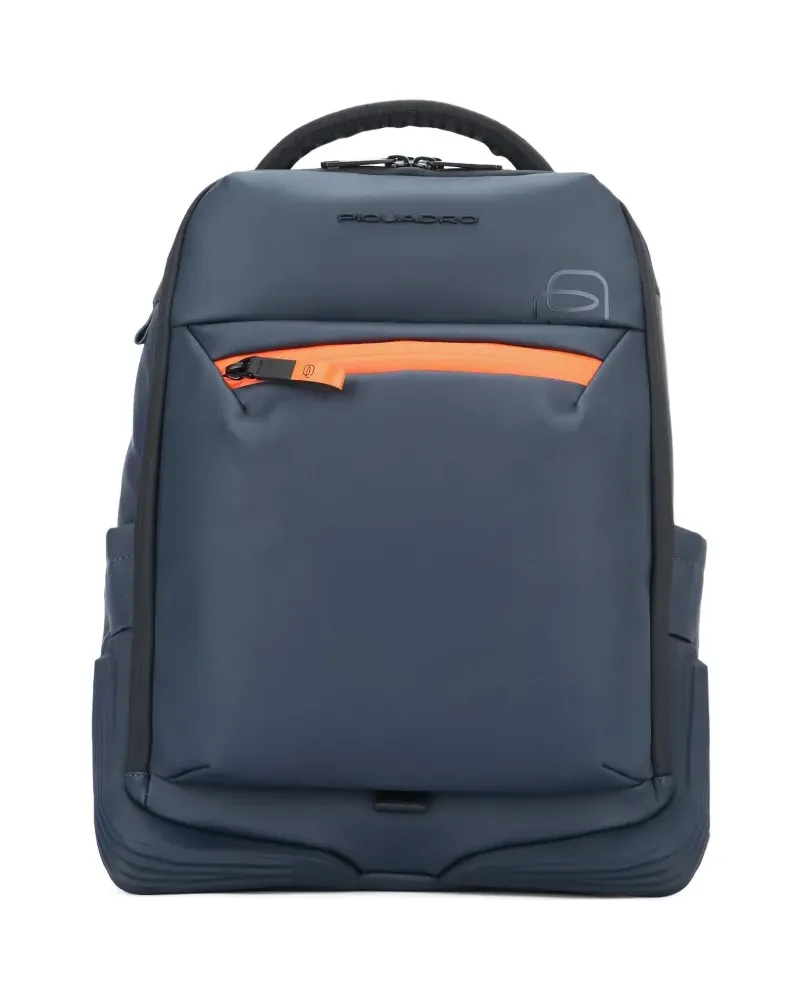 Piquadro zip backpack - Blau Blau