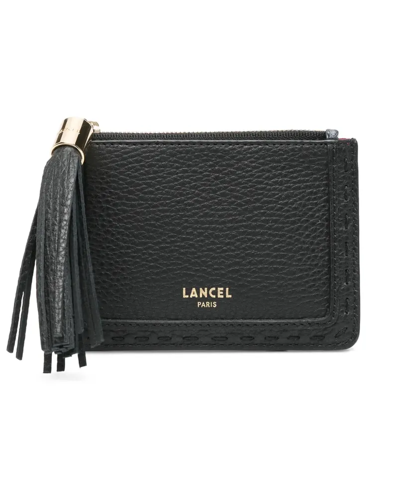 Lancel Kartenetui mit L-Reißverschluss - Schwarz Schwarz