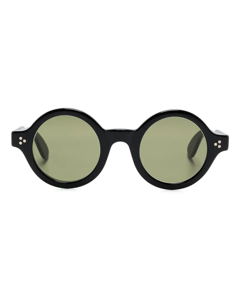 Lesca Saga Sonnenbrille - Schwarz Schwarz