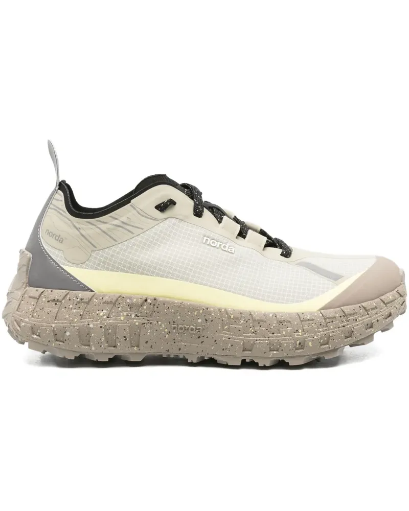 Norda 001A Sneakers mit Mesh-Einsatz - Nude Nude