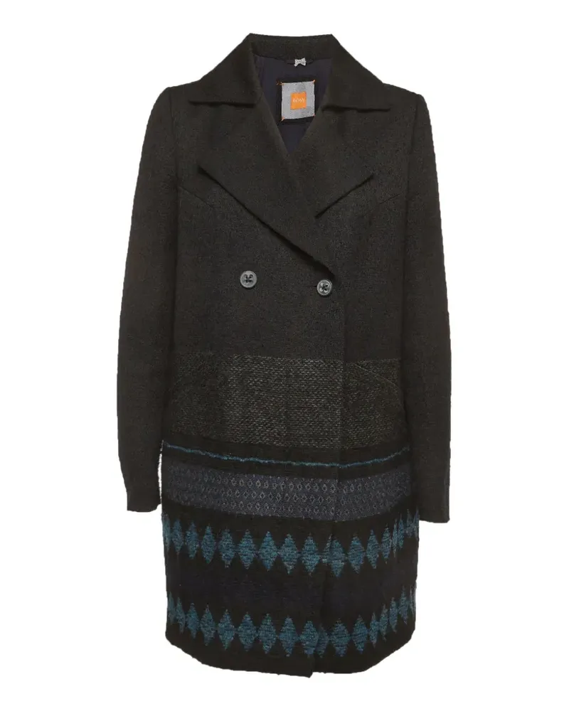 HUGO BOSS Ofrieda double-breasted jacket - Schwarz Schwarz