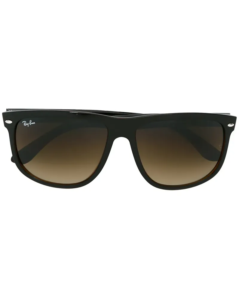 Ray Ban Rechteckige Sonnenbrille - Braun Braun