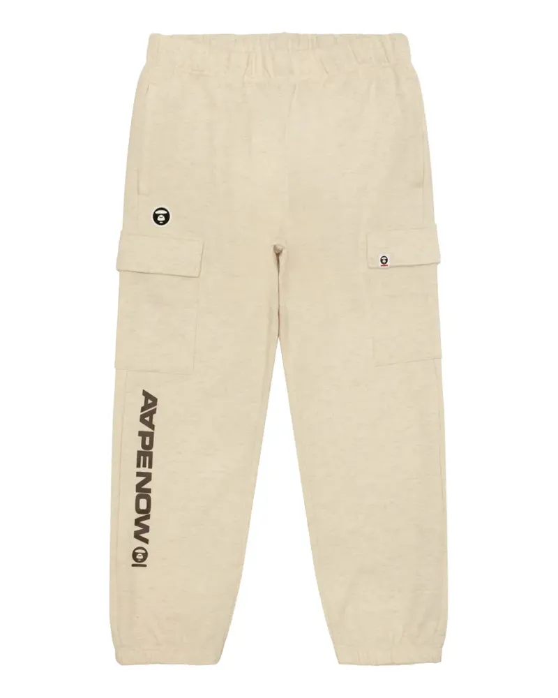 BAPE AAPENOW Moonface Cargohose - Nude Nude