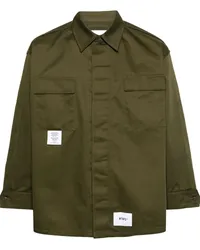 WTAPS Guardian Twill-Hemdjacke Grün