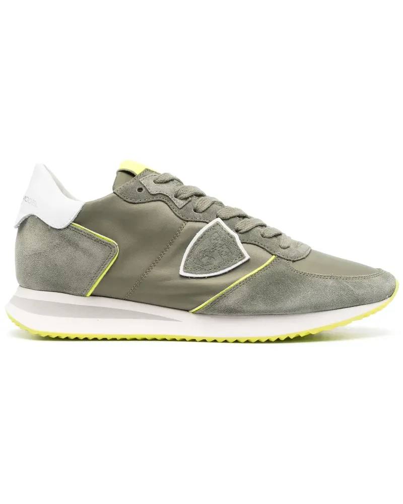 Philippe Model TRPX Sneakers aus Wildleder - Grün Grün
