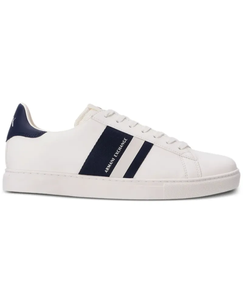 Armani Exchange AX Sneakers mit Schnürung - Weiß Weiß