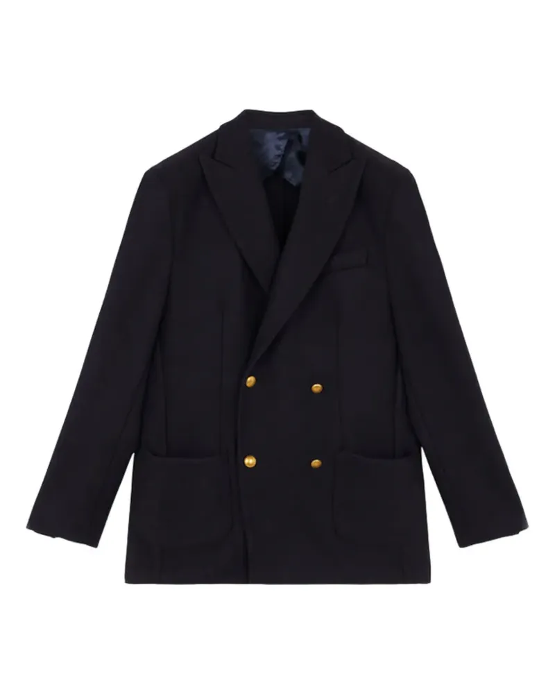 Fortela David double-breasted blazer - Blau Blau