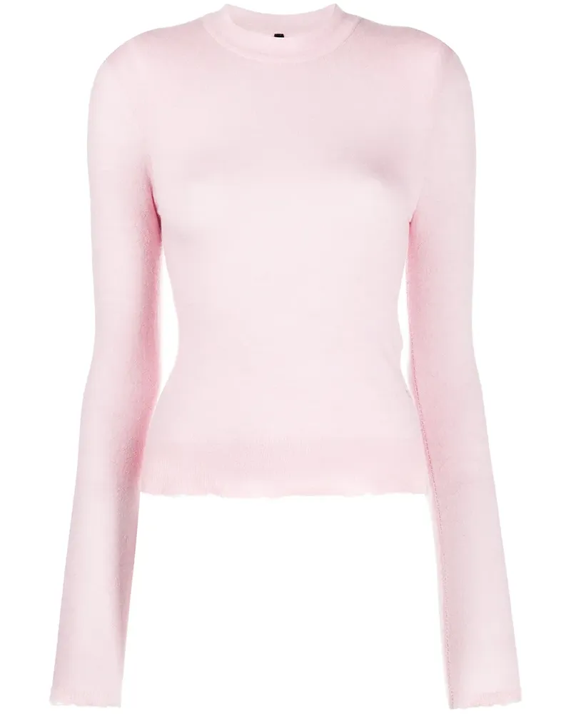 Unravel Pullover im Destroyed-Look - Rosa Rosa