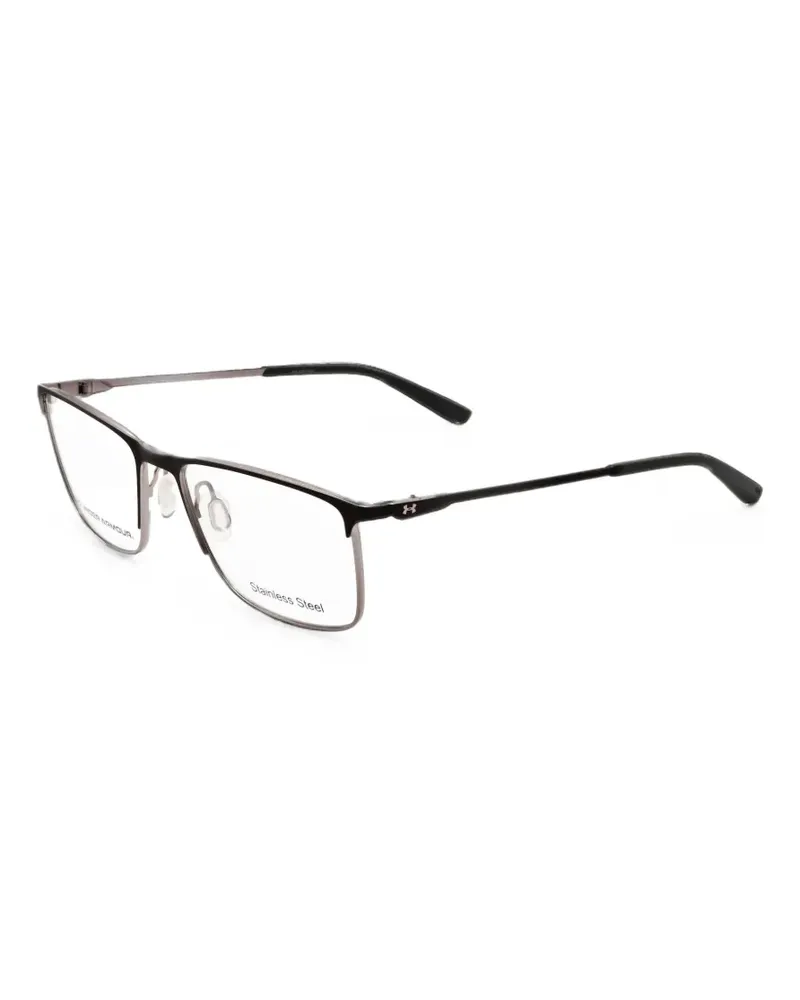 Under Armour rectangle-frame glasses - Schwarz Schwarz