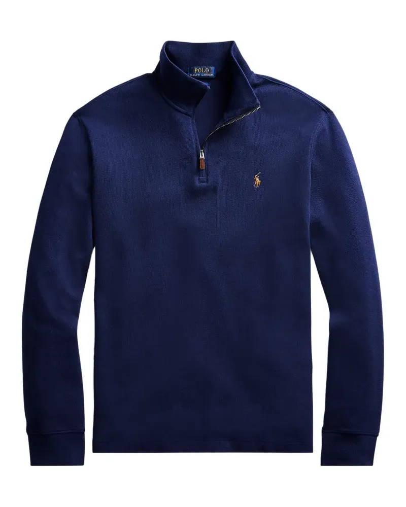 Ralph Lauren Pullover mit Reißverschluss - Blau Blau