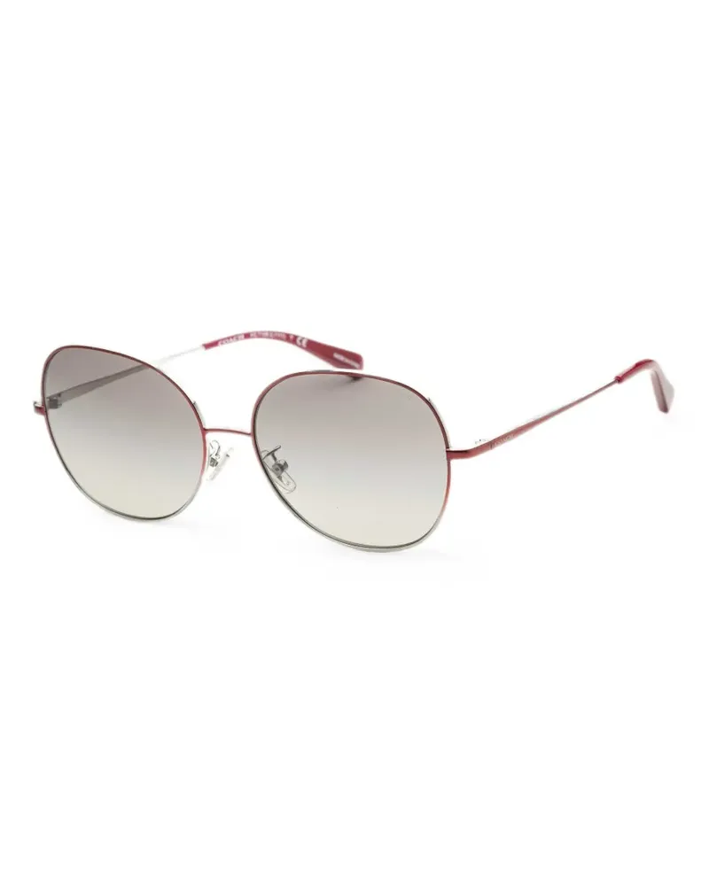 Coach round-frame sunglasses - Rot Rot