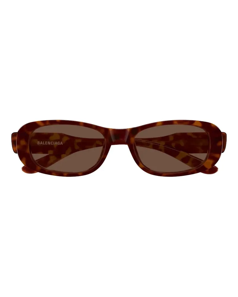 Balenciaga tortoiseshell-effect sunglasses - Braun Braun