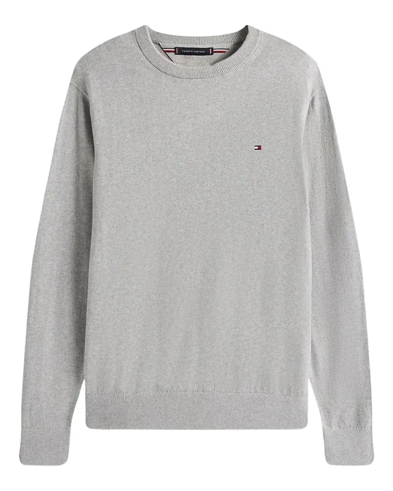 Tommy Hilfiger crewneck logo sweater - Grau Grau