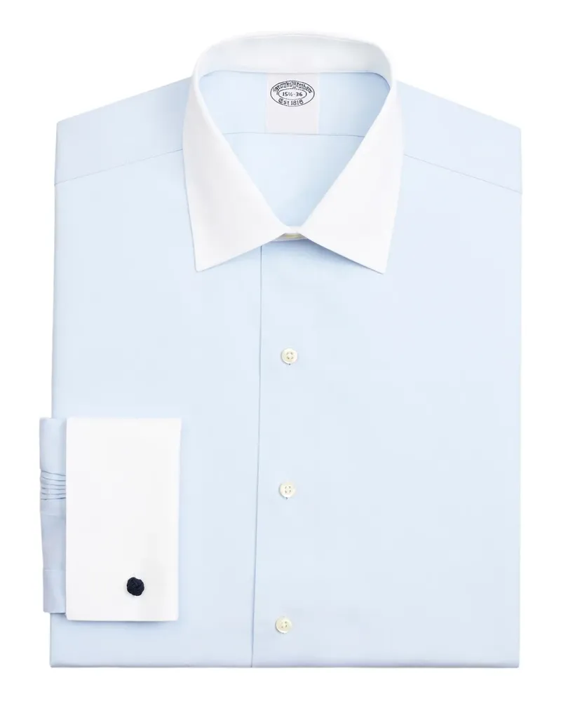 Brooks Brothers ainsley-collar shirt - Blau Blau