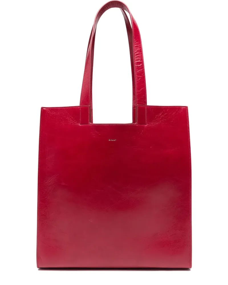 Bally Shopper aus Leder - Rot Rot
