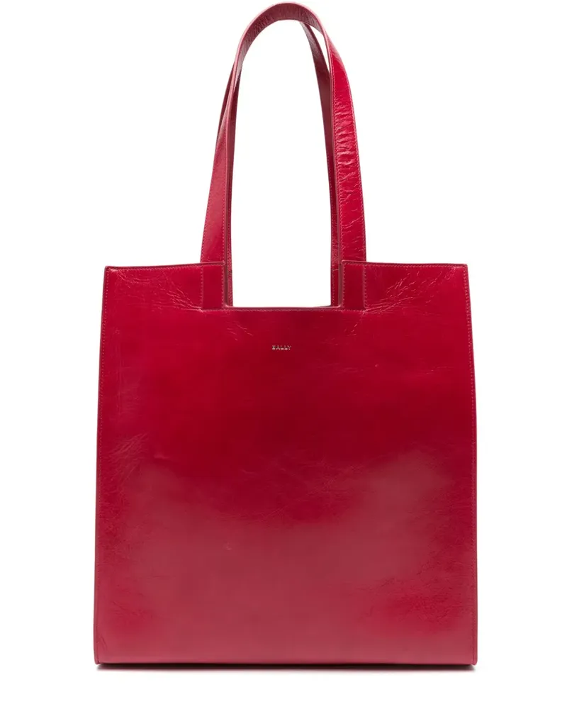 Bally Shopper aus Leder - Rot Rot