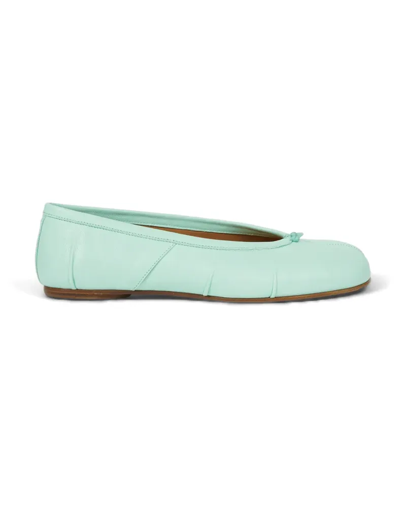Maison Margiela Tabi leather ballet flats - Blau Blau