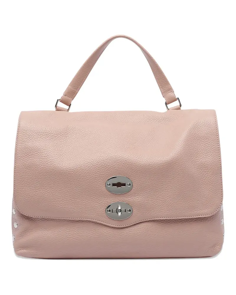 Zanellato Postina Tote Bag mit Lock - Rosa Rosa