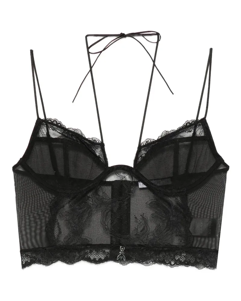 Patrizia Pepe Bustier-BH aus Spitze - Schwarz Schwarz