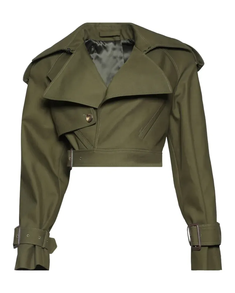 WARDROBE.NYC belted trench - Grün Grün