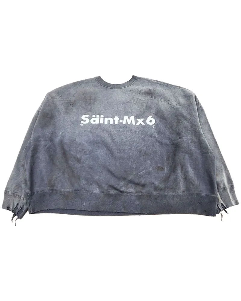SAINT MXXXXXX Chaos Sweatshirt - Grau Grau