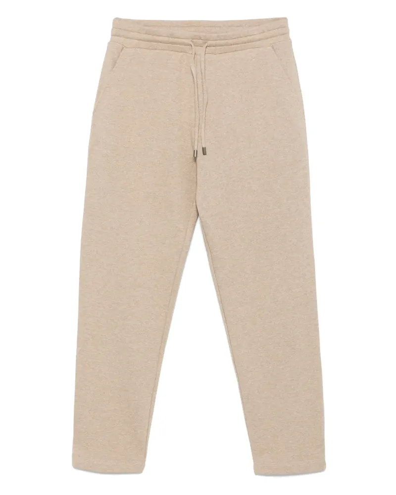 Canali Melierte Jogginghose - Nude Nude