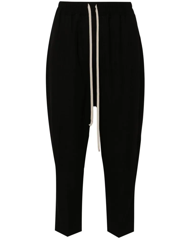 Rick Owens Astaires Cropped-Hose - Schwarz Schwarz